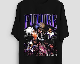 Future T Shirt, Rap Hip Hop Music Shirt, Personalized Casual T-Shirt