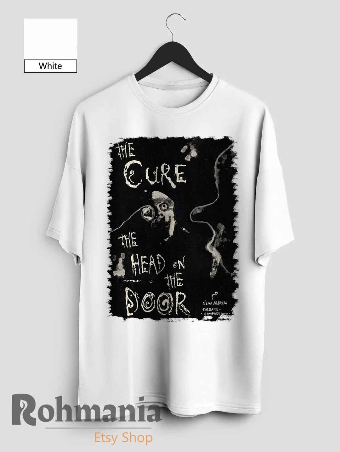 トップス The Cure the head on the door VTG The Cure 'head on the Door' T-shirt: 90s Retro Rock Band Music