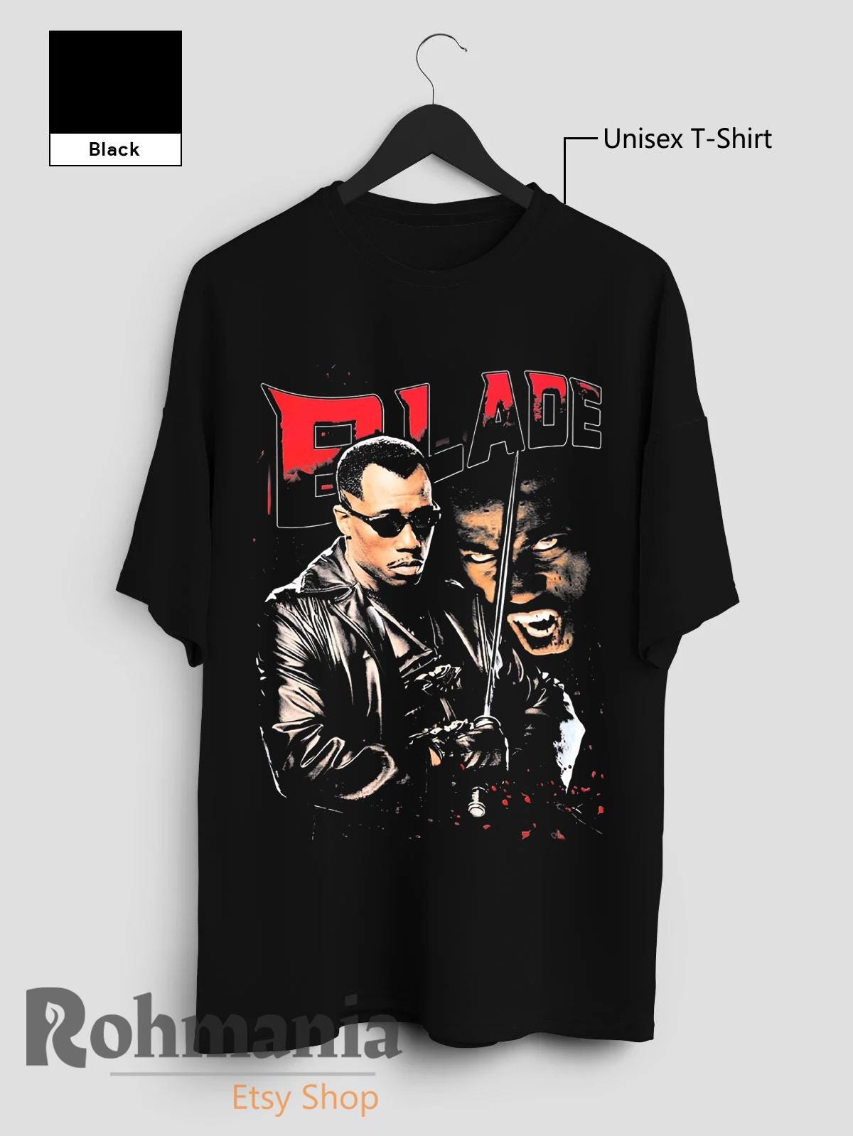 ★EMEW★ Blade T-Shirt Bladee Razorwire Black Colored Shirt Size Extra Large | eBay