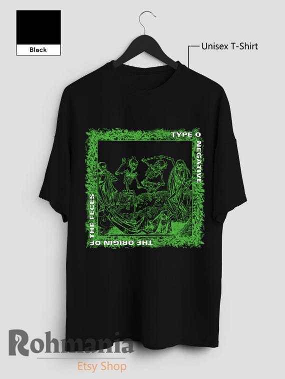 Type O Negative Band T-shirt: 90s Retro Metal Music Merch Shirt