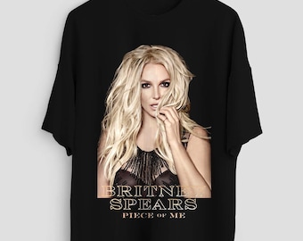 Britney Spears Piece of Me T Shirt, Retro Pop R&B Music Merch T-Shirt