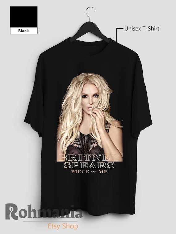 Britney Spears Piece of Me T Shirt, Retro Pop R&B Music Merch T 