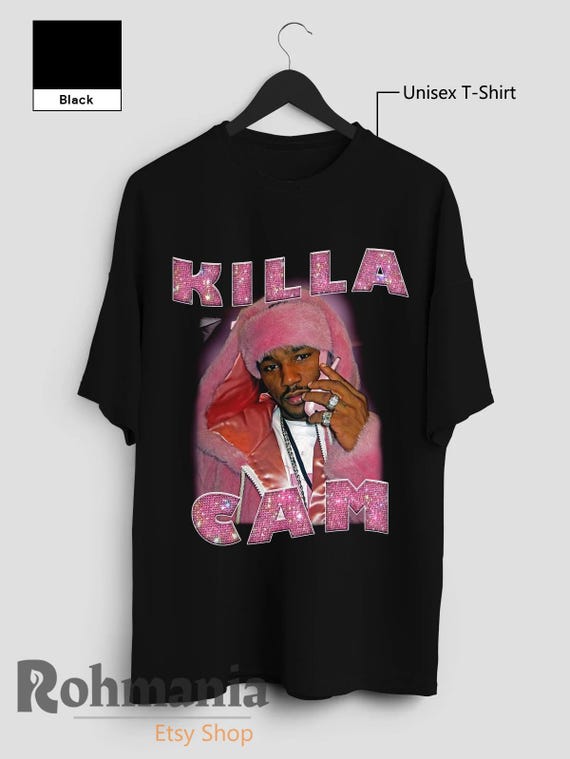 Killa Cam T Shirt, 90s Retro Hip Hop Rap Music Merch Shirt