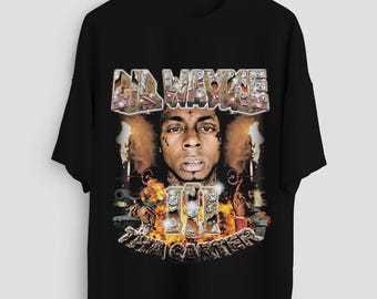 Lil Wayne Tha Carter T-Shirt: 90s Retro Rap Hip Hop Music Merch Shirt, Sweatshirts