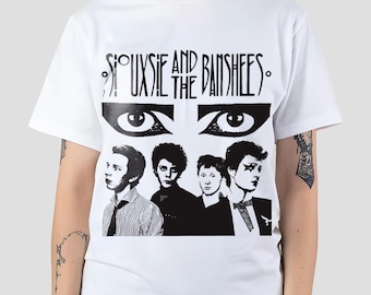 Siouxsie and the Banshees T-Shirt: 90s Retro Rock Band Music Fan Merch Shirt, Sweatshirts Hoodie