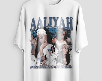 Aaliyah T Shirt - 90's - 2000s Rnb - Rock the Boat - Vntg Rap Tee