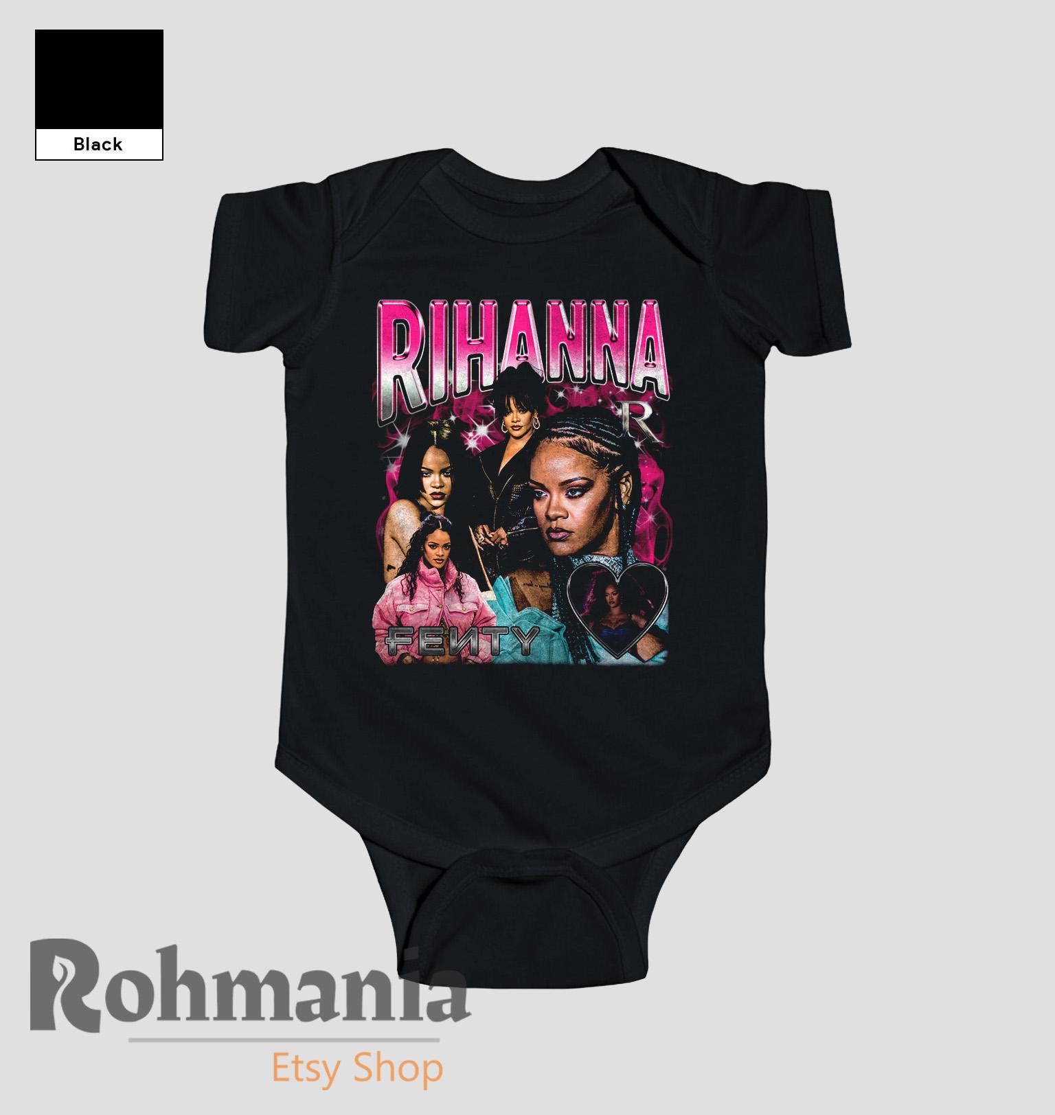 Rihanna T-shirt: 90s Retro Hip Hop R&B Music Merch Shirt