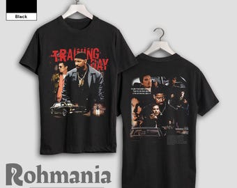Training Day Movie T-Shirt: Denzel Washington 90s Retro Style Shirt