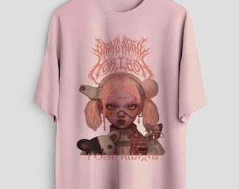 Maglietta Bring Me the Horizon, maglietta con merchandising di una band metalcore, maglietta casual personalizzata retrò anni &#39;90