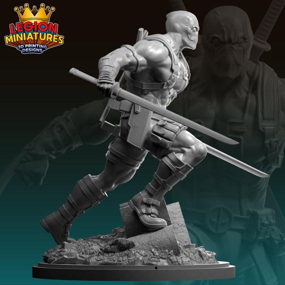 Livepool 3 - 32mm, 40mm (marvel Crisis Protocol Scale), or 75mm