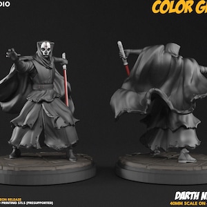 Dark Void 3 - Star Wars - 35mm (Legion), 40mm (Shatterpoint), or 75mm Miniature, 16k Definition
