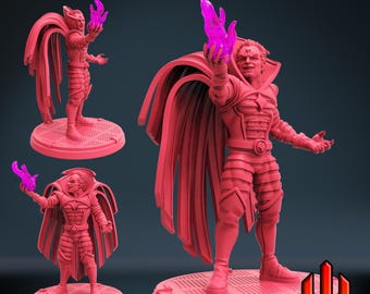 Mr. Evil 3 - 32 mm, 40 mm (escala MCP) o miniatura de 75 mm, definición de 16 k