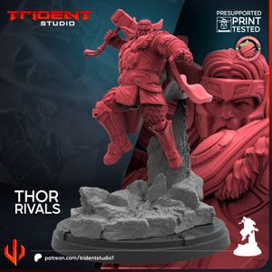 Donner, Rivals - 32 mm, 40 mm (MCP-skala) eller 75 mm miniatyr, 16k definition