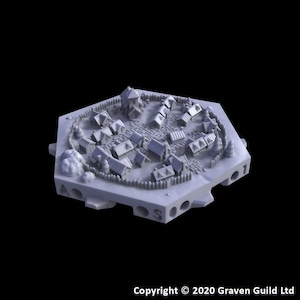 Settlement Tiles - 1", 1.5", 2", 2.5", & 3" in Diameter