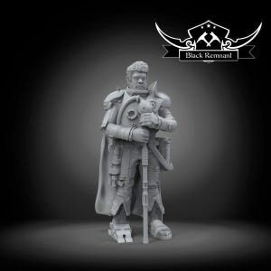 Saw Guerrilla - Star Wars - 35mm (Legion), 40mm (Shatterpoint), or 75mm Miniature, 16k Definition