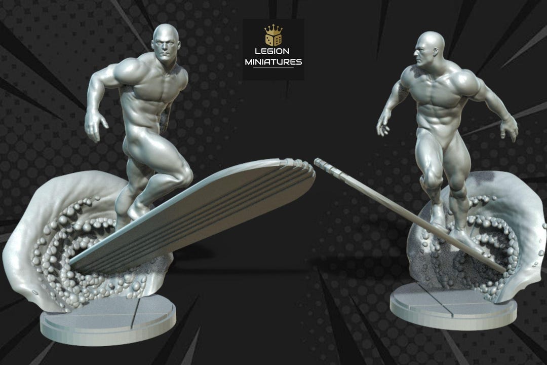 Steel Surfer 1 - 32mm, 40mm (MCP Scale), or 75mm Miniature, 16k ...