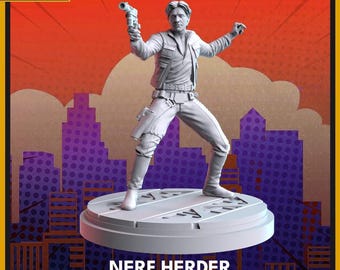 Hon Alone 3 - Star Wars - 35 mm (Legion), 40 mm (Shatterpoint) o miniatura da 75 mm, definizione 16k