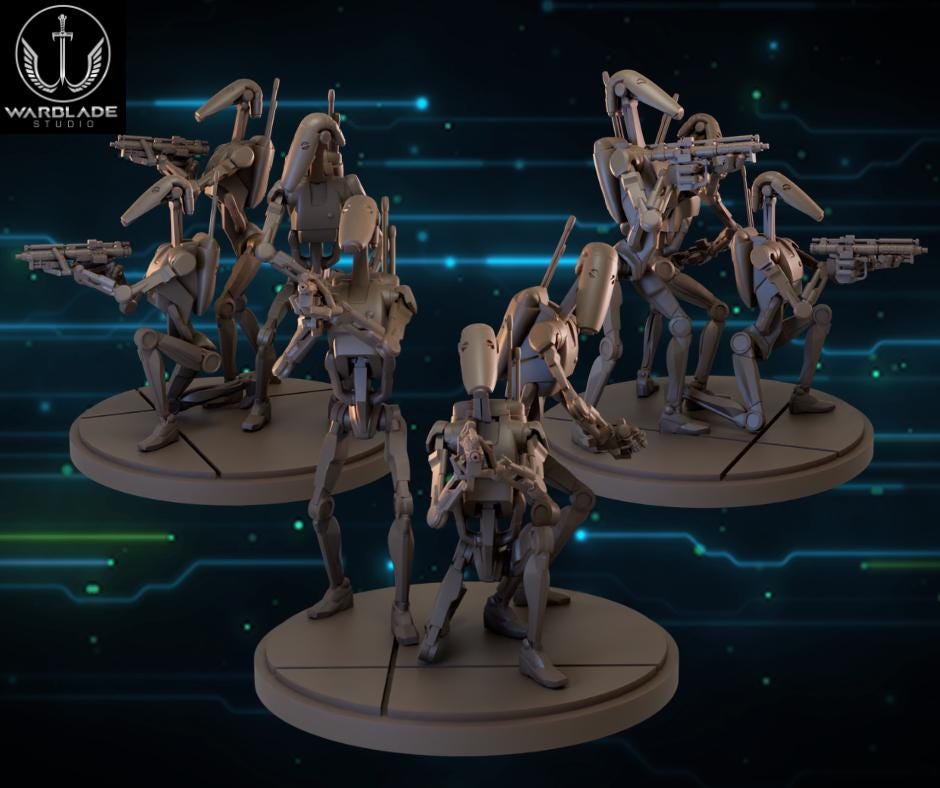 Droïdes de Combat B1 Upgrade - My Hobby Place