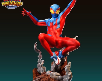 Arachnidboy - 32mm, 40mm (MCP Scale), or 75mm Miniature, 16k Definition