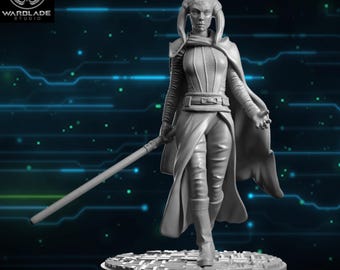 Miniatura De Darth Revan De Star Wars Legion - Impresa En 3D Con Resina, Proxy Para Juego, Colección