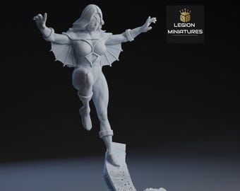 Arachnid-Woman 1 - 32mm, 40mm (MCP Scale), or 75mm Miniature, 16k Definition