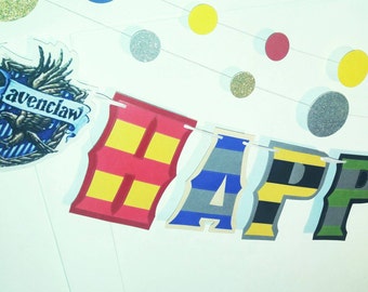 Harry Potter Inspired Hogwarts PRINTABLE Party LABELS | Etsy