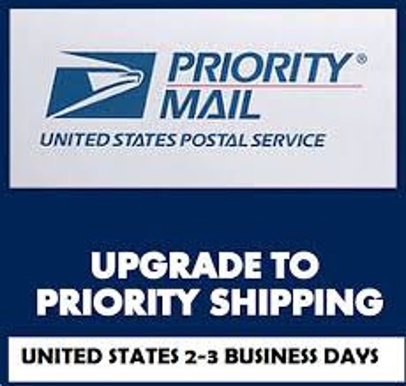 Priority Shipping Upgrade, use only to upgrade a previous order to