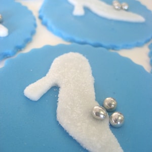 Glass Slipper Cupcake Toppers, Edible Glass Slipper Cupcake Toppers, Cinderella Cupcake Toppers, Cinderella Birthday Party