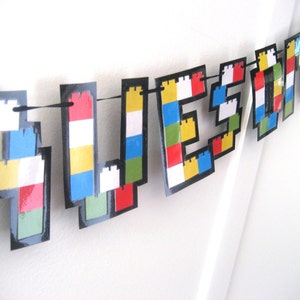 EVERYTHING IS AWESOME Banner, Everything is Awesome Birthday Party Decor, Builder Birthday Party Banner, Building Blocks Party