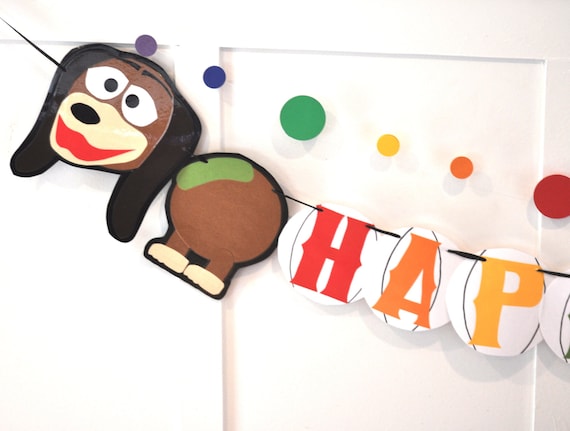 Toy Story BIRTHDAY Banner, Toy Story Party Supplies, HAPPY BIRTHDAY Banner, Toy Story Party Decor, Toy Story Birthday Party, Custom Banner Il_570xn