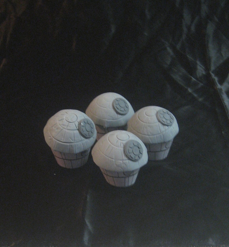 Death Star Cupcake Toppers Death Star Party Decor Star Wars image 1