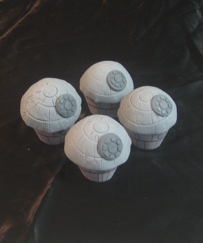 Death Star Cupcake Toppers Death Star Party Decor Star Wars image 4