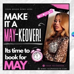 May booking flyer, May flyer
