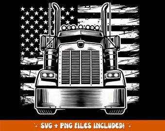 愛国的なトラック PNG、アメリカ国旗、リフトアップされたトラックの