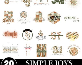 Simple Joys T-Shirt Designs: Graphic Tee Variety Pack (SVG File)