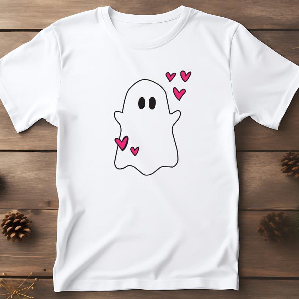 Ghost T Shirt Designs, Unique Ghost Tee, Spooky Shirt, Halloween Shirt ...