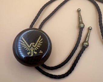 Cravate Bolo avec bouchon de bouteille de whisky Jypsi