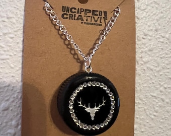 Dalmore Scotch Bottle Cap Necklace