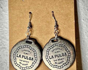 La Pulga Tequila Earrings