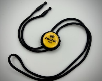 Cocchi Americano Bottle Cap Bolo Tie