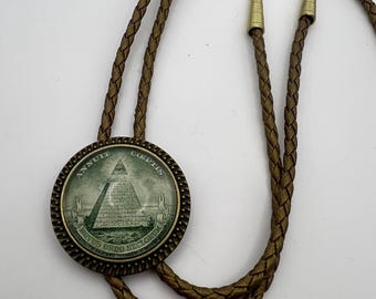 Eye of Providence Bolo Tie
