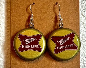 Miller High Life Earrings