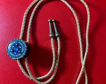 Suntory Japanese Spirits Jeweled Bottle Cap Bolo Tie