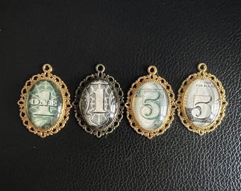 Authentic Dollar Pendants or Necklace