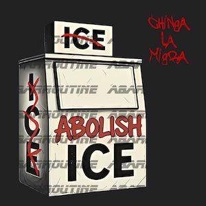 Abolish Ice Png, No One Is Illegal On Stolen Land Download Digital, Chinga La Migra Png, Social Justice Protect Png Digital Gift