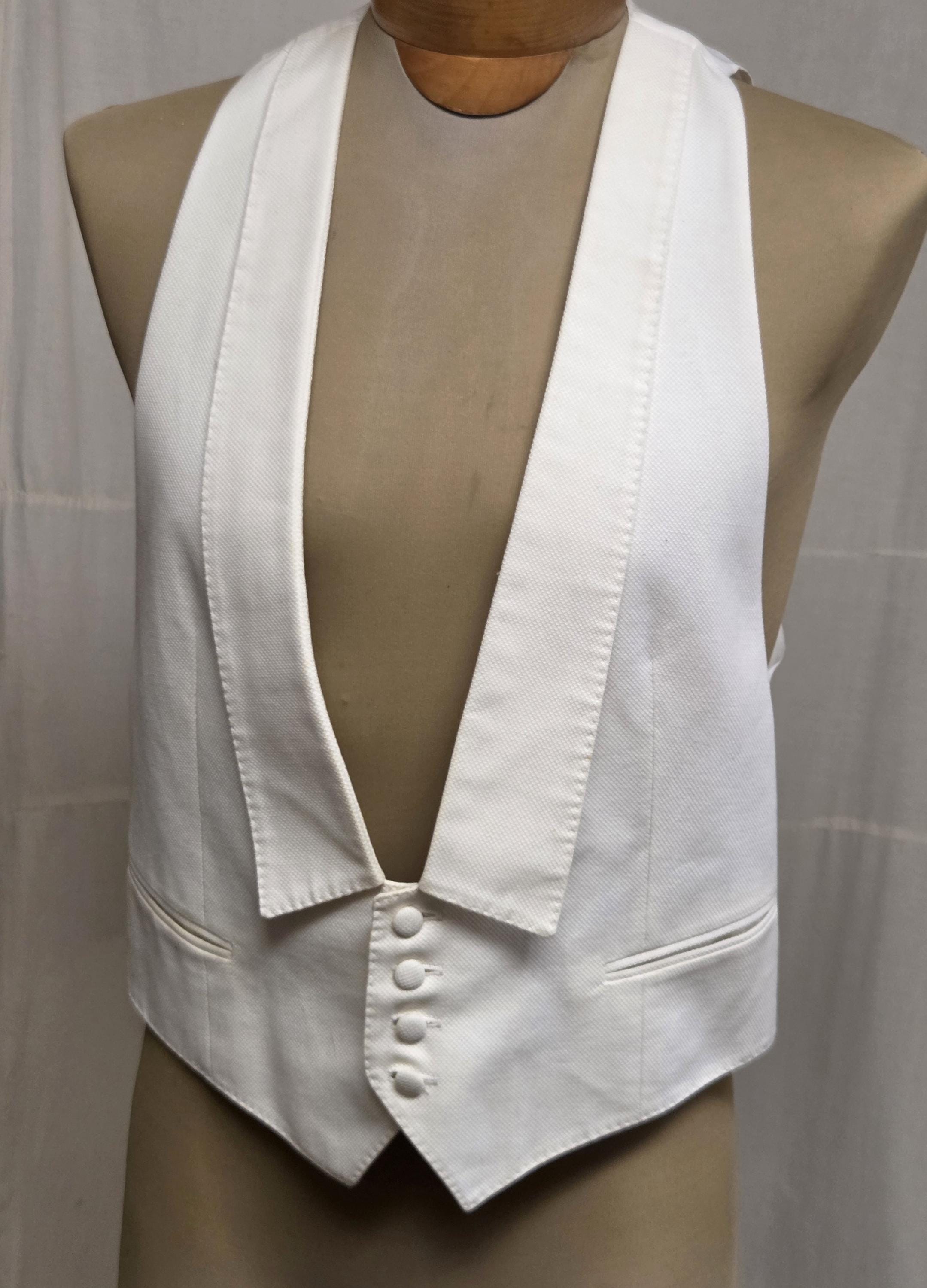 Vintage Pique Vest - Etsy