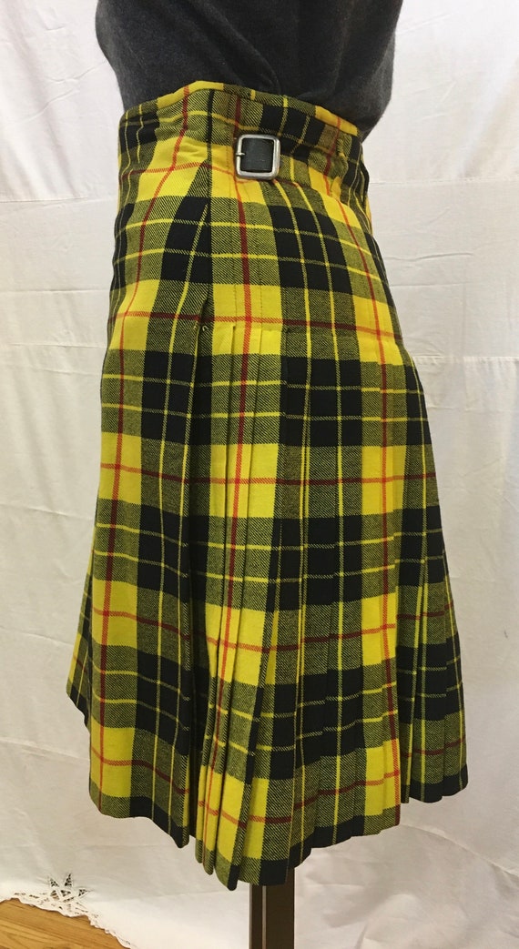 1950s, 28" waist, traditional scots plaid kilt of… - image 3