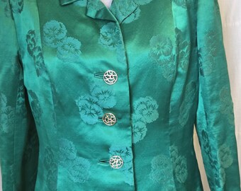 1960s, 38" bust, 32" waist , chemise gown and jacket