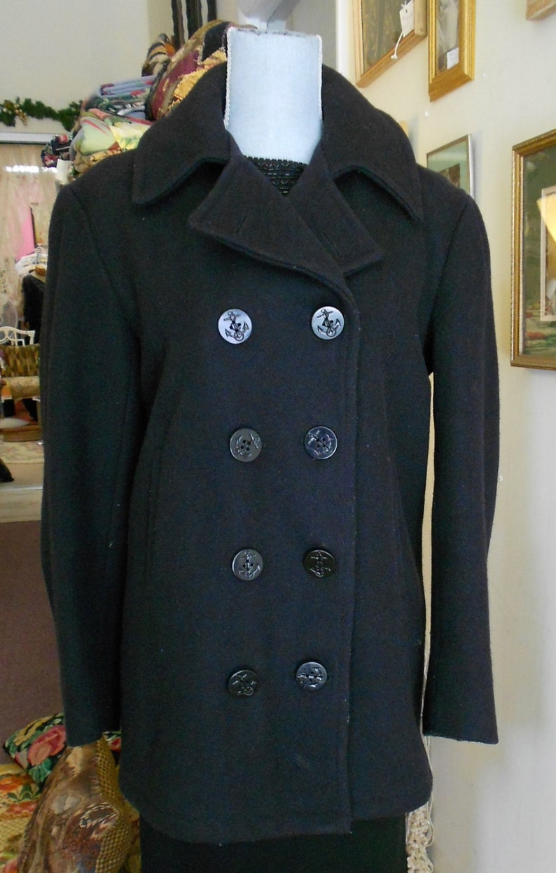 thick wool peacoat