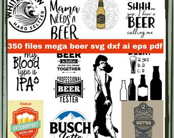 Paquete SVG de cerveza divertida: Letreros para bares, camisetas de fiesta y tazas (descarga digital)